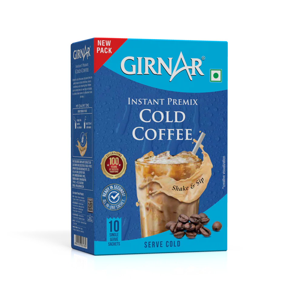  GIRNAR INSTANT PREMIX COLD COFFEE Mumbai NXTGEN SUPERMARKET SHOP NO 5A ZEONBUILDING BHAKTI PARKWADALA EAST MUMBAI