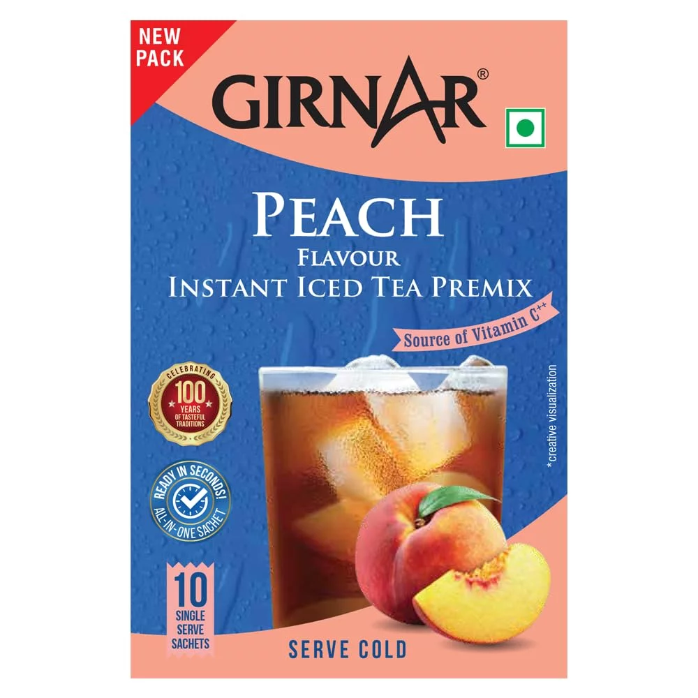  GIRNAR PEACH FLAVOUR ICED TEA PREMIX Mumbai NXTGEN SUPERMARKET SHOP NO 5A ZEONBUILDING BHAKTI PARKWADALA EAST MUMBAI