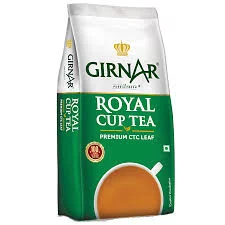  GIRNAR ROYAL CUP TEA PREMIUM CTC LEAF 500G NXTGEN SUPERMARKET SHOP NO 5A ZEONBUILDING BHAKTI PARKWADALA EAST MUMBAI