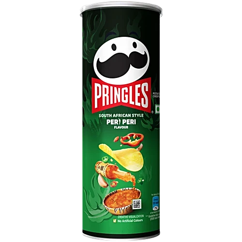 PRINGLES Peri Peri Flavors 102g in Mumbai NXTGEN SUPERMARKET SHOP NO 5A ZEONBUILDING BHAKTI PARKWADALA EAST MUMBAI