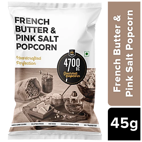  FRENCH BUTTER & PINK SALTPOPCORN 45G Mumbai NXTGEN SUPERMARKET SHOP NO 5A ZEONBUILDING BHAKTI PARKWADALA EAST MUMBAI