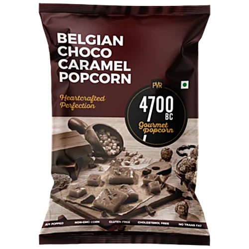  4700BC Belgian Choco Caramel Popcorn in Mumbai NXTGEN SUPERMARKET SHOP NO 5A ZEONBUILDING BHAKTI PARKWADALA EAST MUMBAI