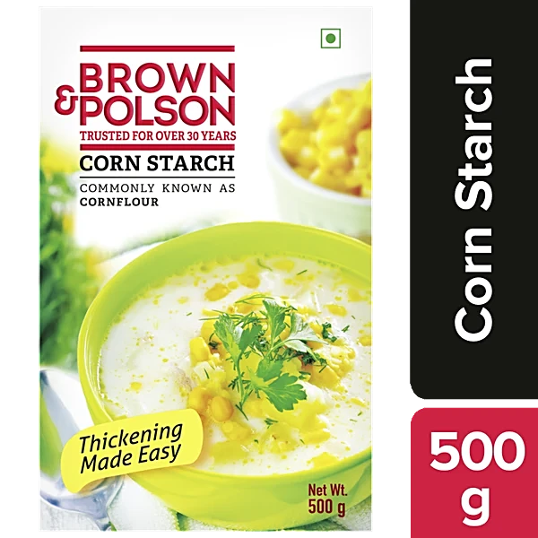  BROWN & POLSON CORN STARCH CORNFLOUR 100G Mumbai NXTGEN SUPERMARKET SHOP NO 5A ZEONBUILDING BHAKTI PARKWADALA EAST MUMBAI