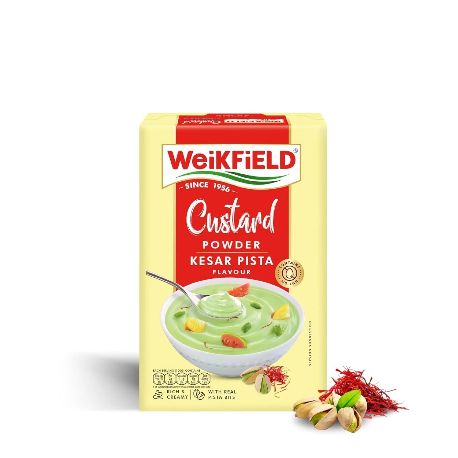  WEIKFIELD CUSTARD POWDER KESAR PISTA 75G Mumbai NXTGEN SUPERMARKET SHOP NO 5A ZEONBUILDING BHAKTI PARKWADALA EAST MUMBAI