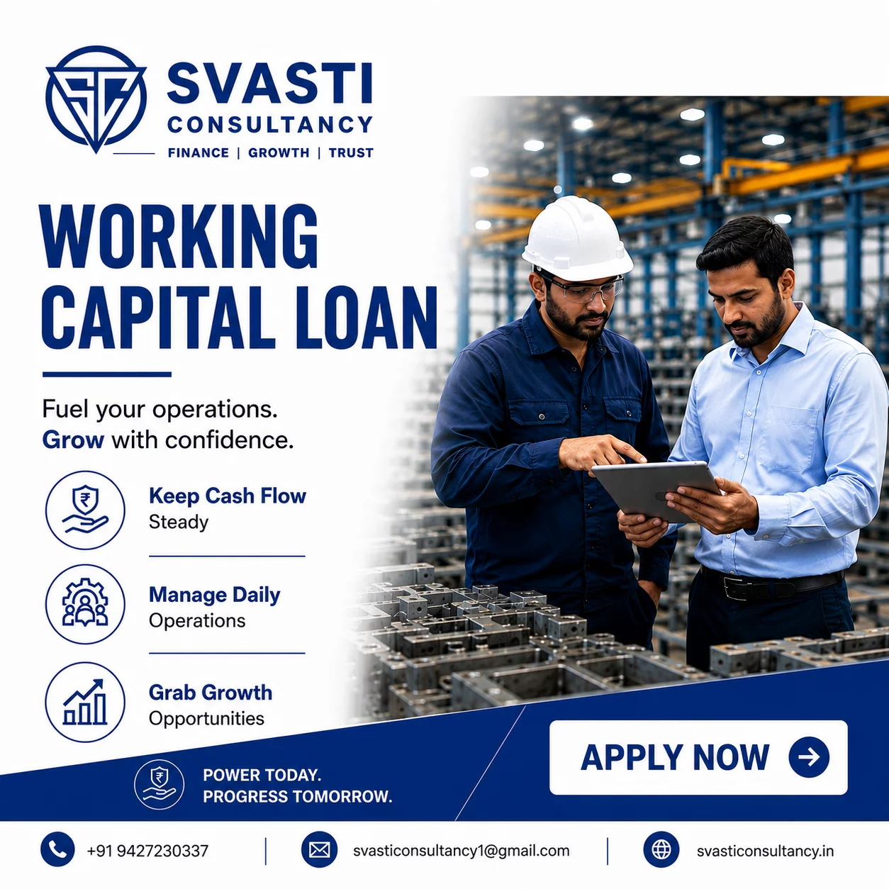 WORKING CAPITAL LOANS in Ahmedabad-https://i-media.vyaparify.com/vcards/products/314851/product_1780979935_6a2798dfb5b1e.webp Image