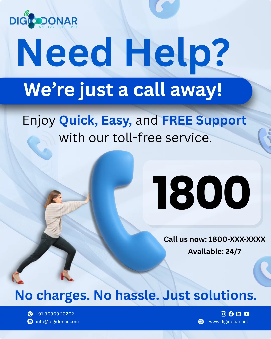 Toll Free Services in Lucknow product image