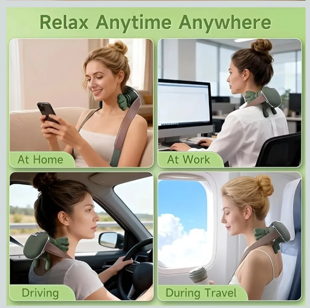 Heated Massager, Wireless Portable Shiatsu Neck and Back Massager, Electric Deep Tissue 4D Kneading Massage, Simulated Human Hand Design for Pain Relief and Muscle Relax-https://i-media.vyaparify.com/vcards/products/315032/product_1781445125_6a2eb2050bf5c.webp Image