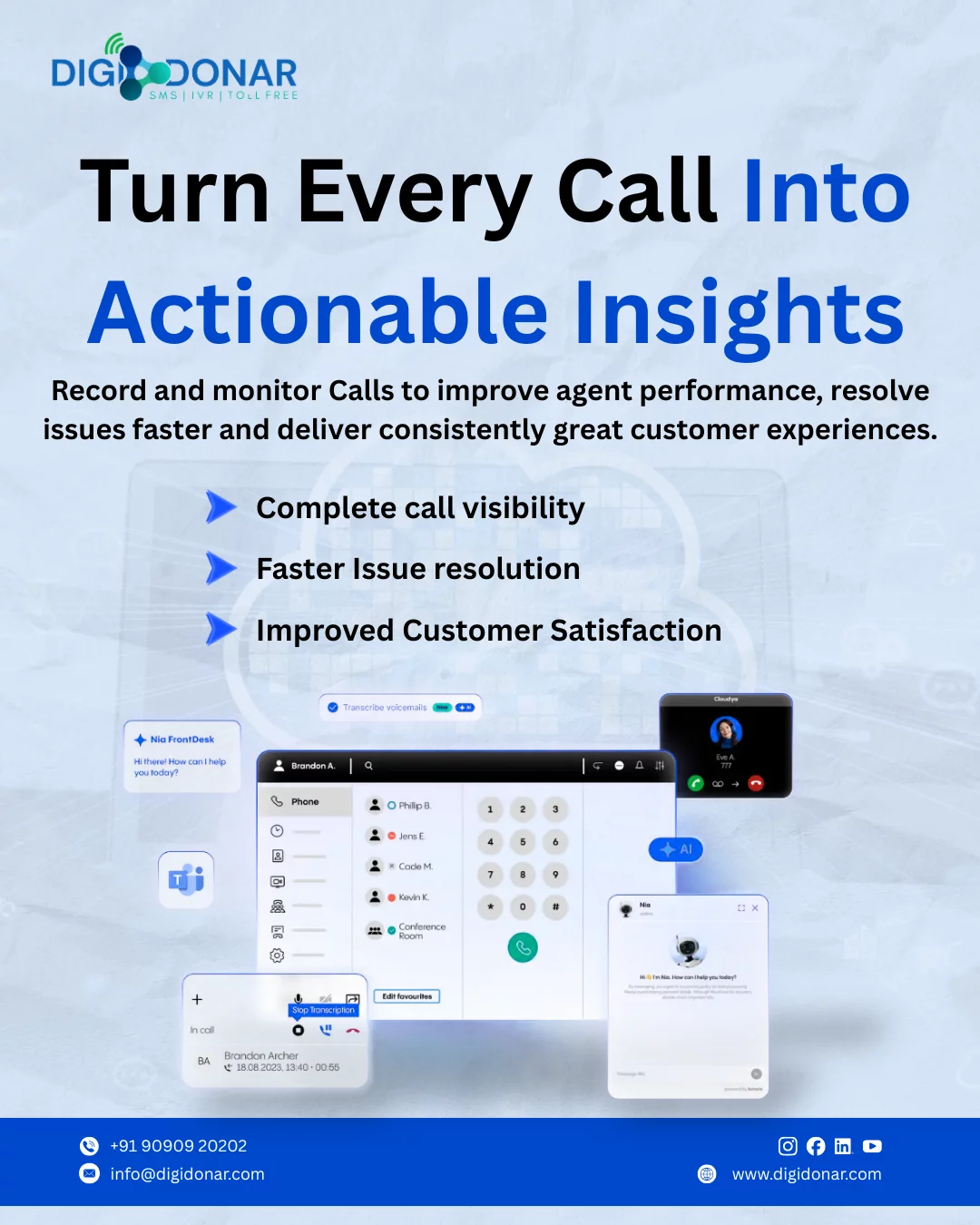 Voice Call Service in Lucknow product image