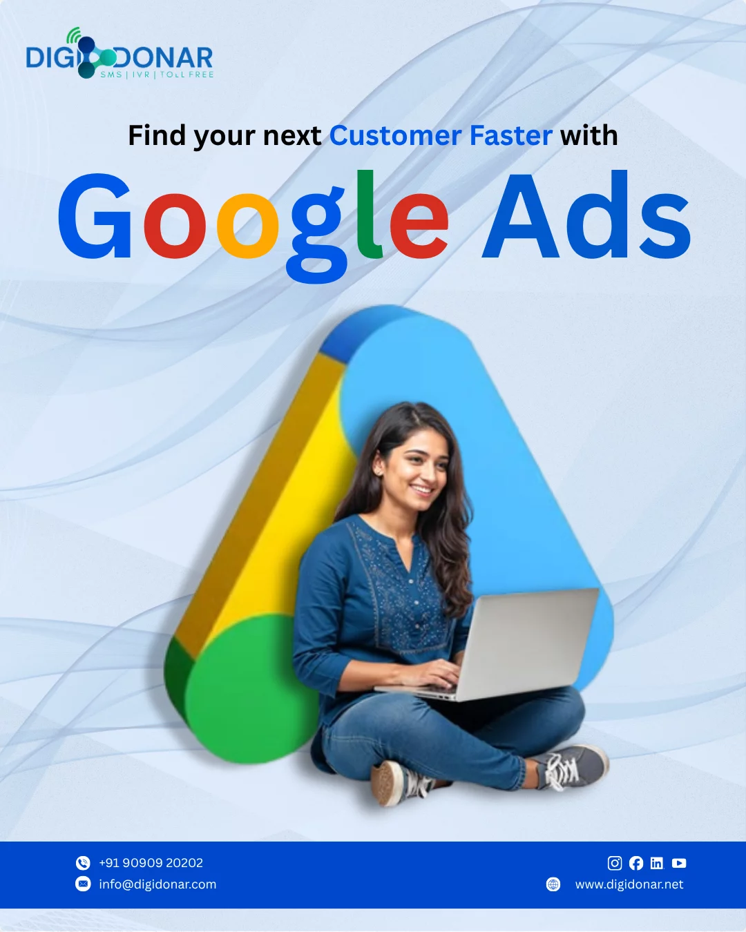 Google Ads in Lucknow | DigiDonar TeleServices product image