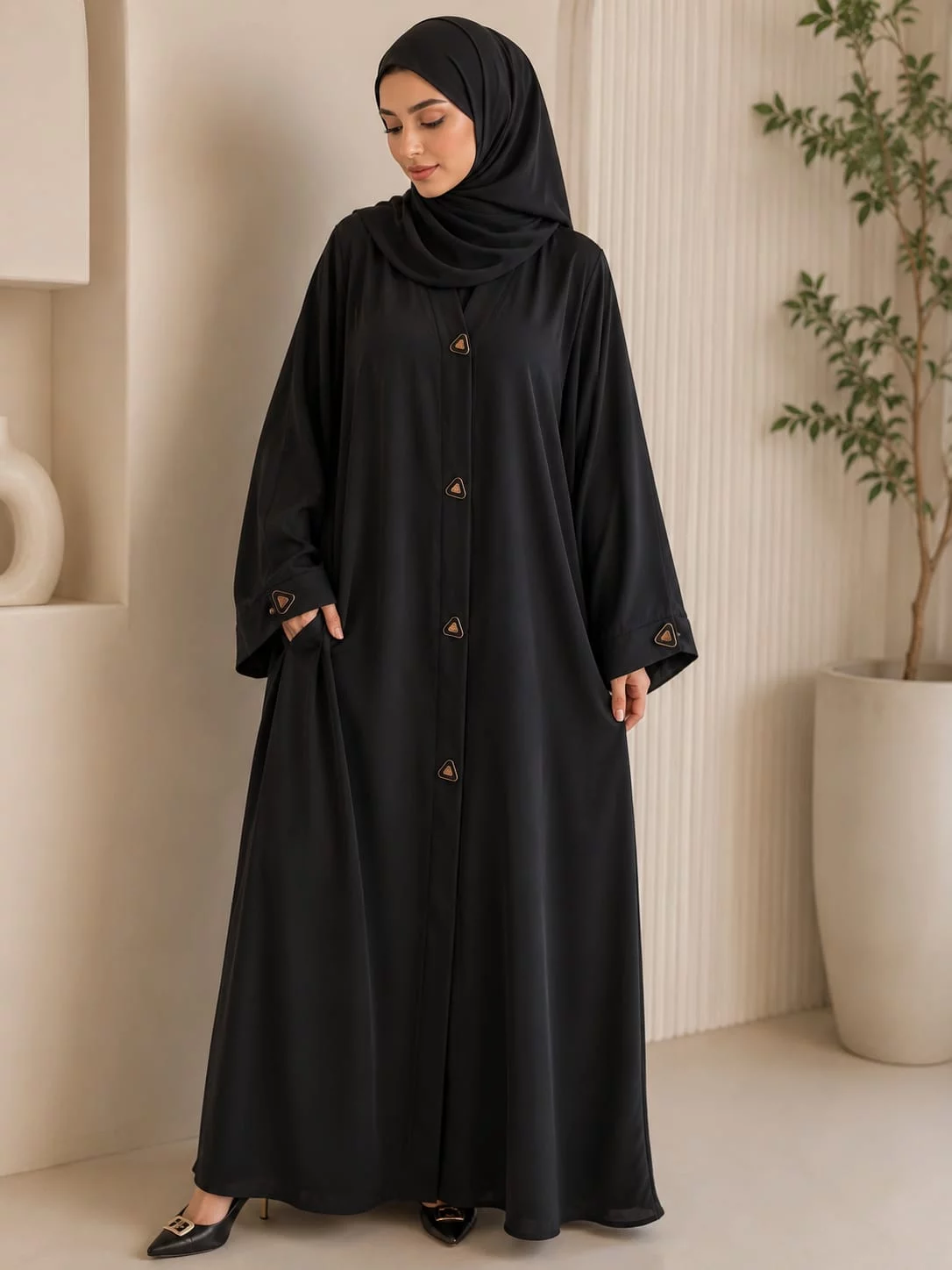 Classic Black Nida Abaya in Vasai-https://i-media.vyaparify.com/vcards/products/315081/product_1781699496_6a3293a89267a.webp Image