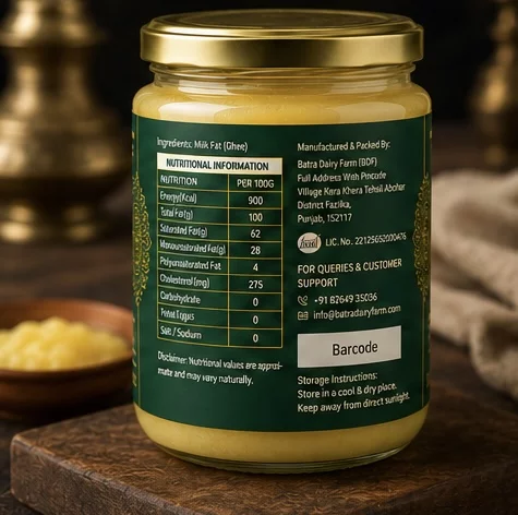 BDF Shahi Amrit Desi Ghee – 500g Kera Khera product image