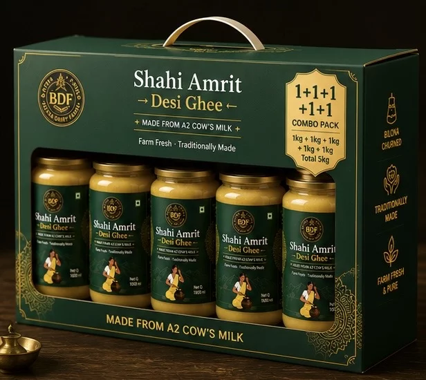 👑 Shahi Amrit Mega Family Pack – 5L Kera Khera product image