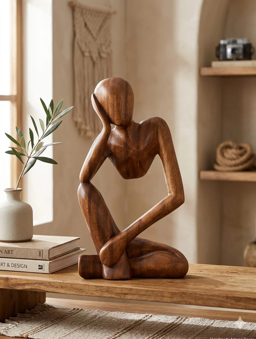  Wooden Handmade Sculpture in Badlapur COLORS OF SUCCESS - Handicraft Store 