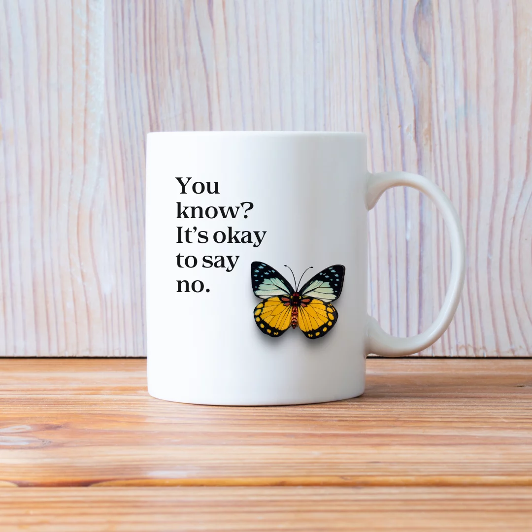  Inspirational Butterfly Mug in Badlapur COLORS OF SUCCESS - Handicraft Store 