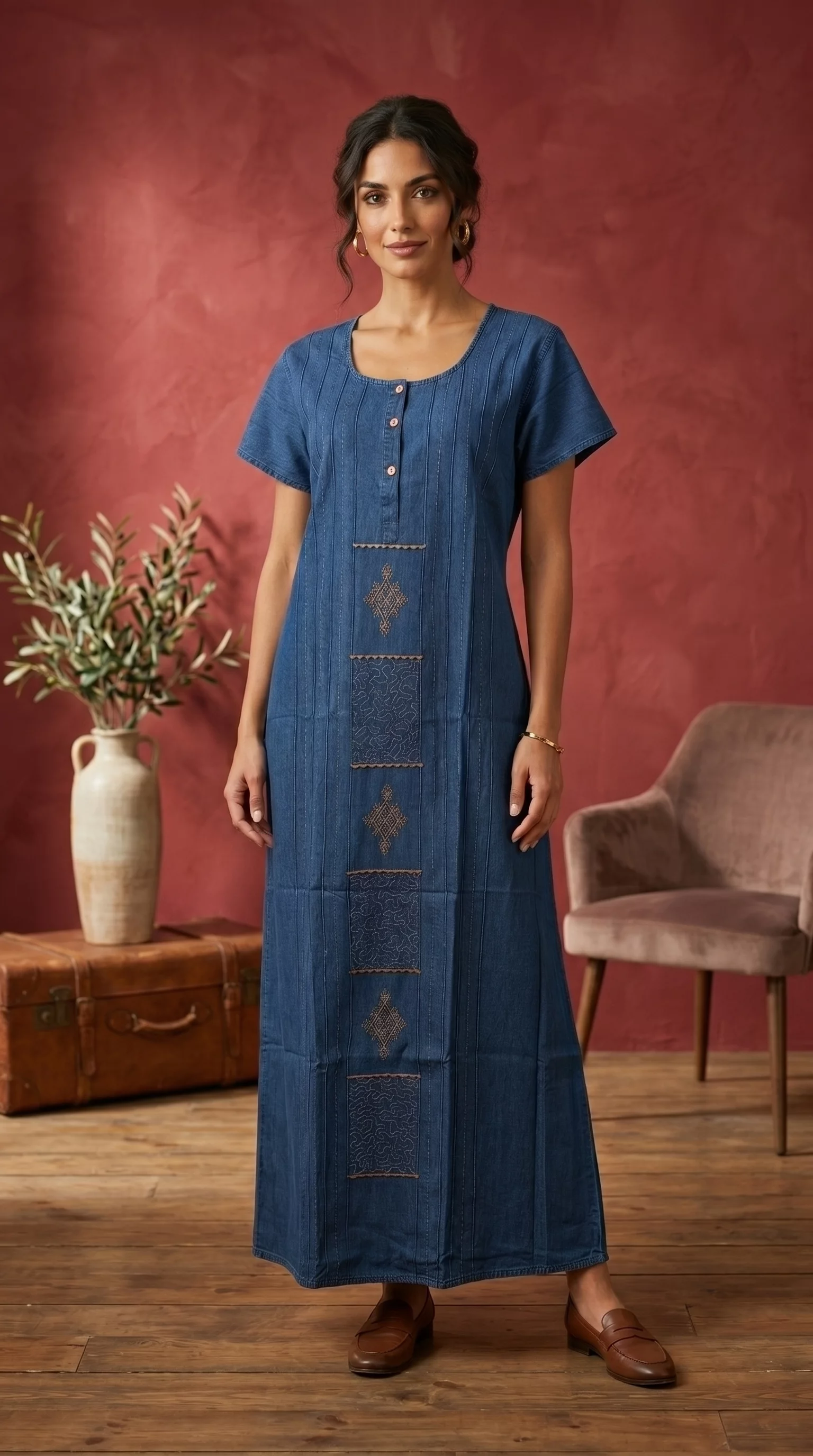 Denim Gown in Achalpur-https://i-media.vyaparify.com/vcards/products/315329/product_1782135052_6a39390c142aa.webp Image