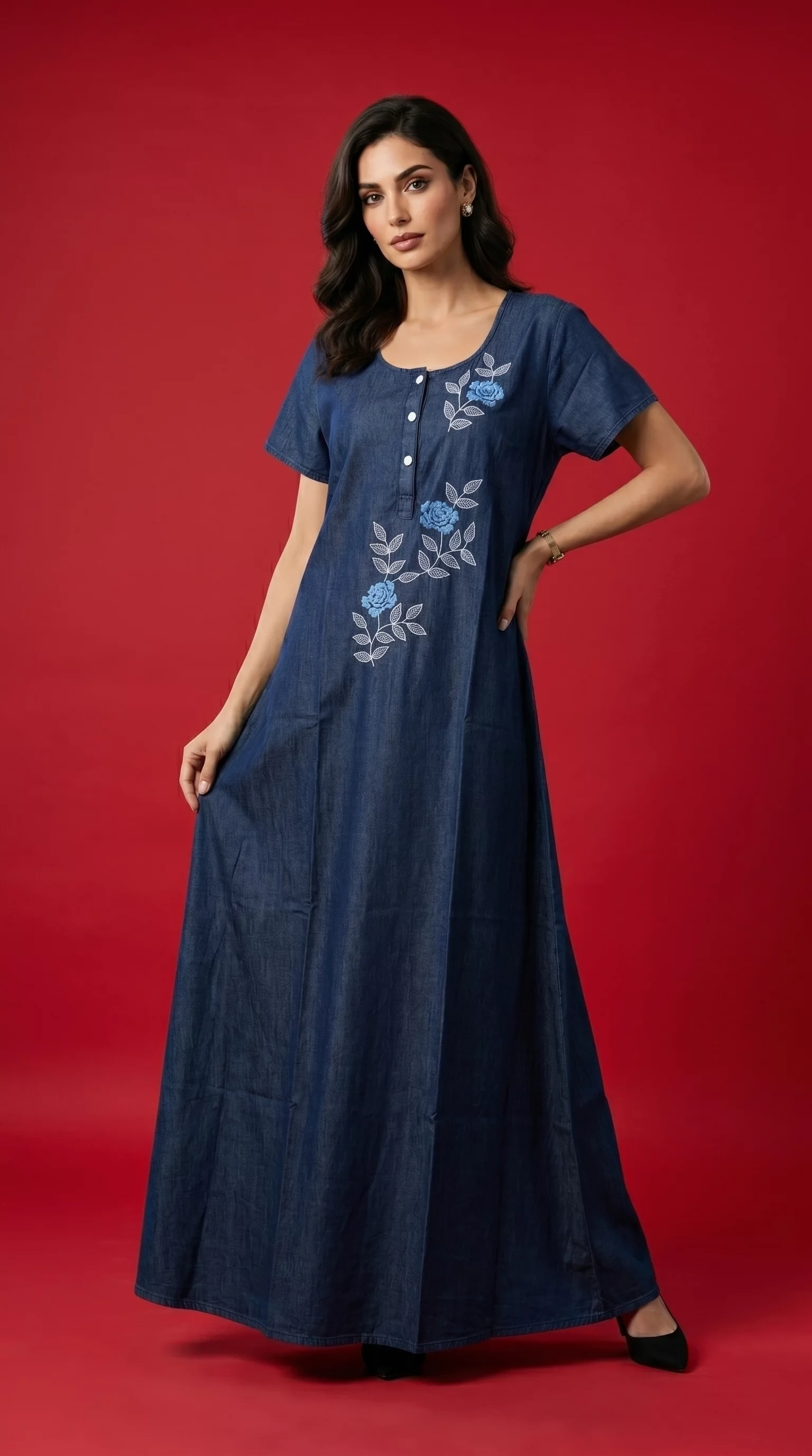 Denim Gown in Achalpur-https://i-media.vyaparify.com/vcards/products/315336/product_1782135968_6a393ca057158.webp Image