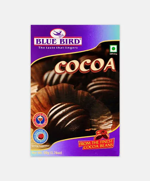 BLUE BIRD COCOA FROM THE FINEST COCOA BEANS 50G Mumbai NXTGEN SUPERMARKET SHOP NO 5A ZEONBUILDING BHAKTI PARKWADALA EAST MUMBAI