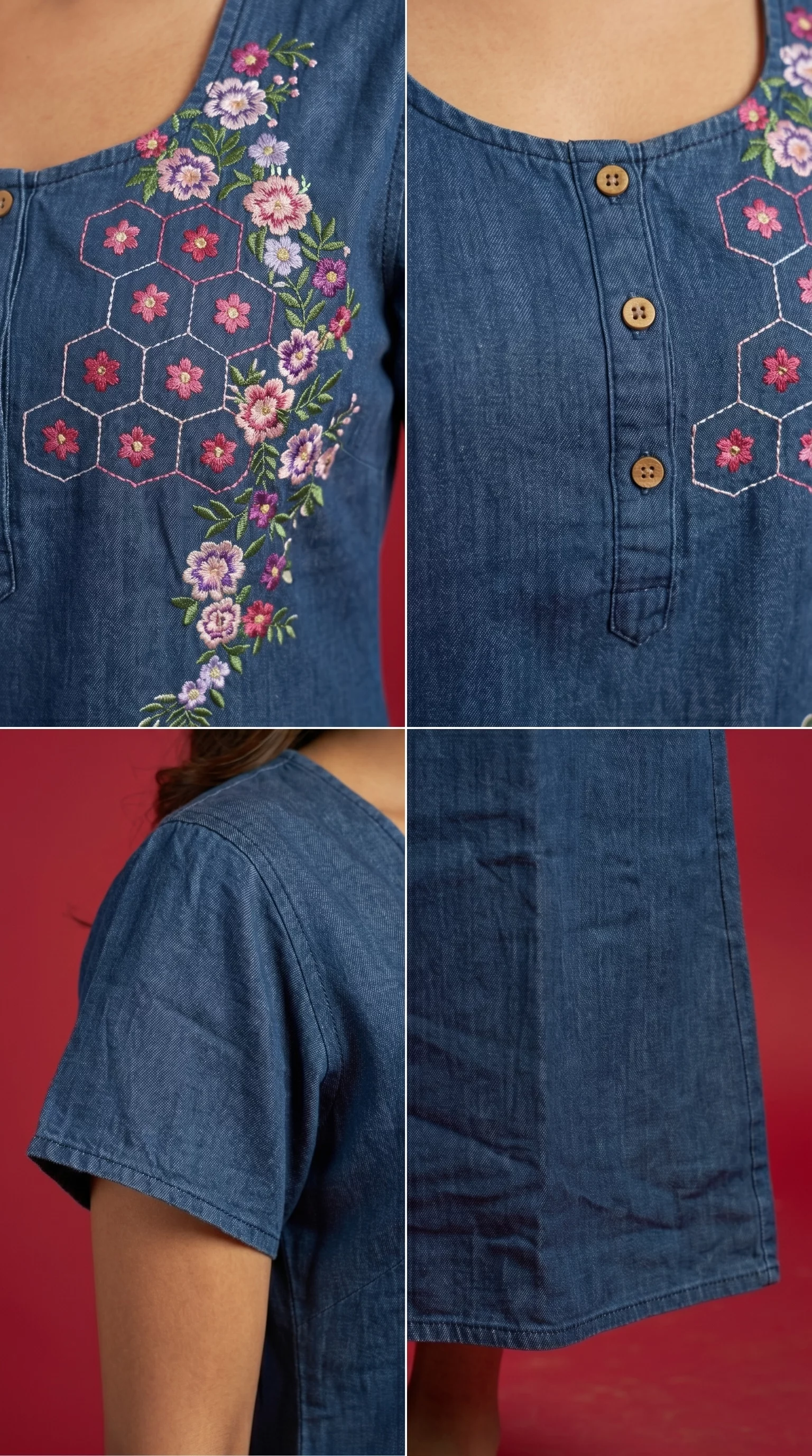Denim Gown