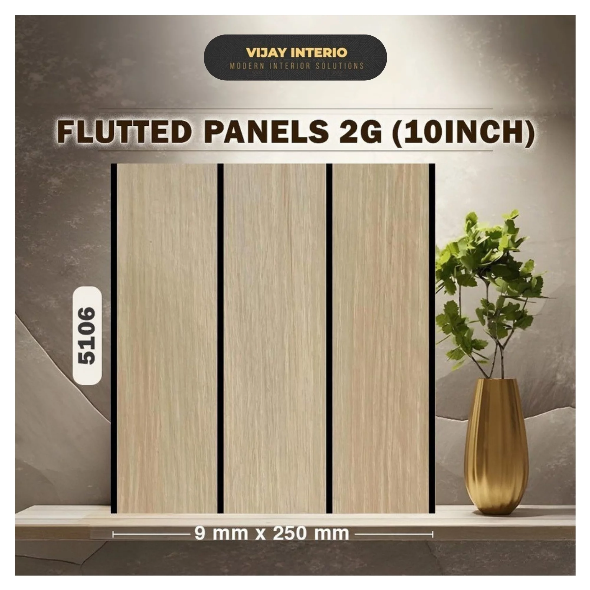 2G  Flutted Panels (10 Inch)