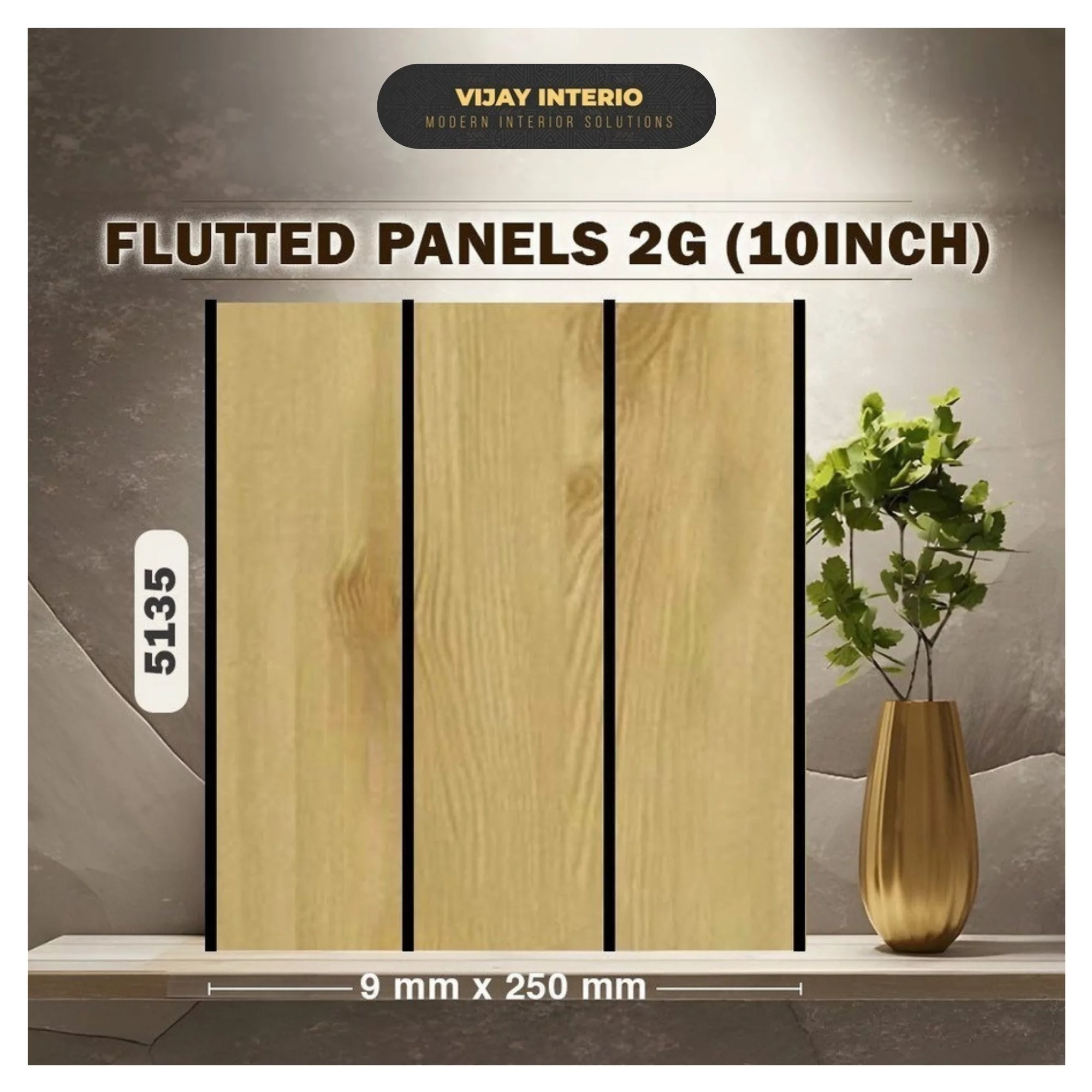2G  Flutted Panels (10 Inch)