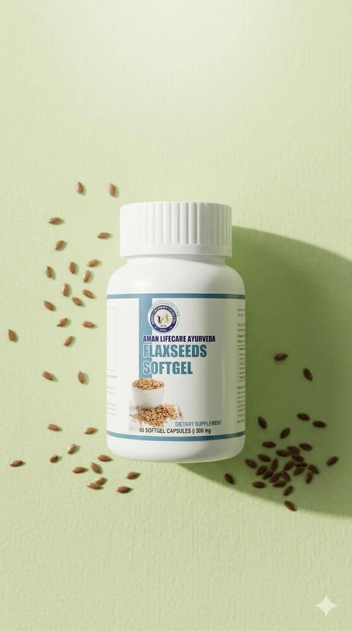  FLAXESEEDS 60 SOFTGEL - ARZ VEDA ARZ VEDA Mumbai, Maharashtra 400043, India
