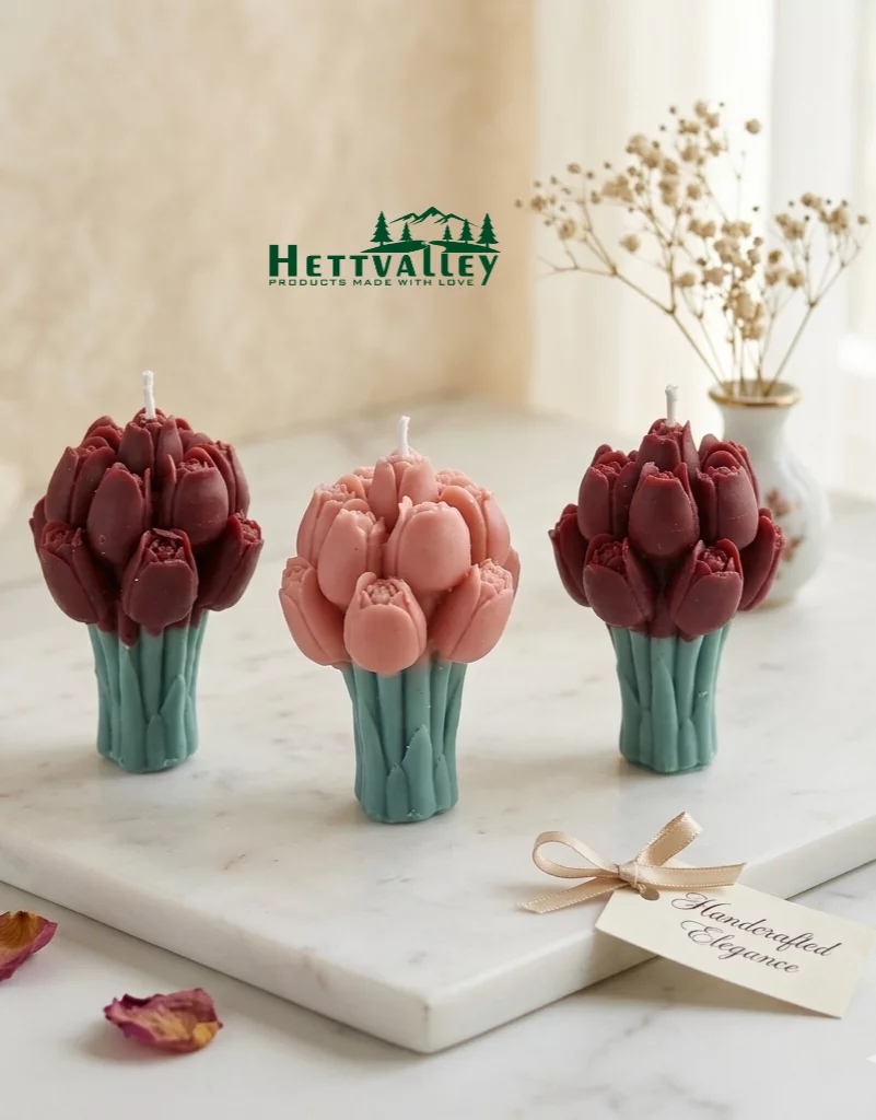  Tulip Candles [Pack of 2] - Hettvalley Hettvalley 