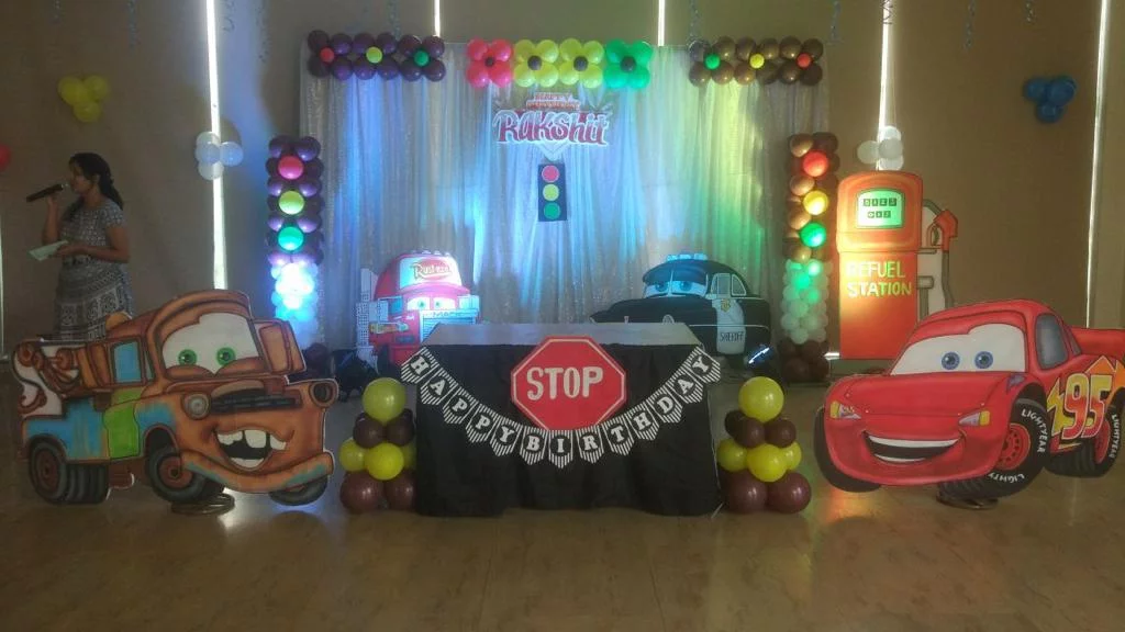 Theme Decor for Birthday The Red Truck Events & Entertainment G 114, Mega Centre, Main Road, Hadapsar, Near Noble Hospital, Hadapsar, Pune