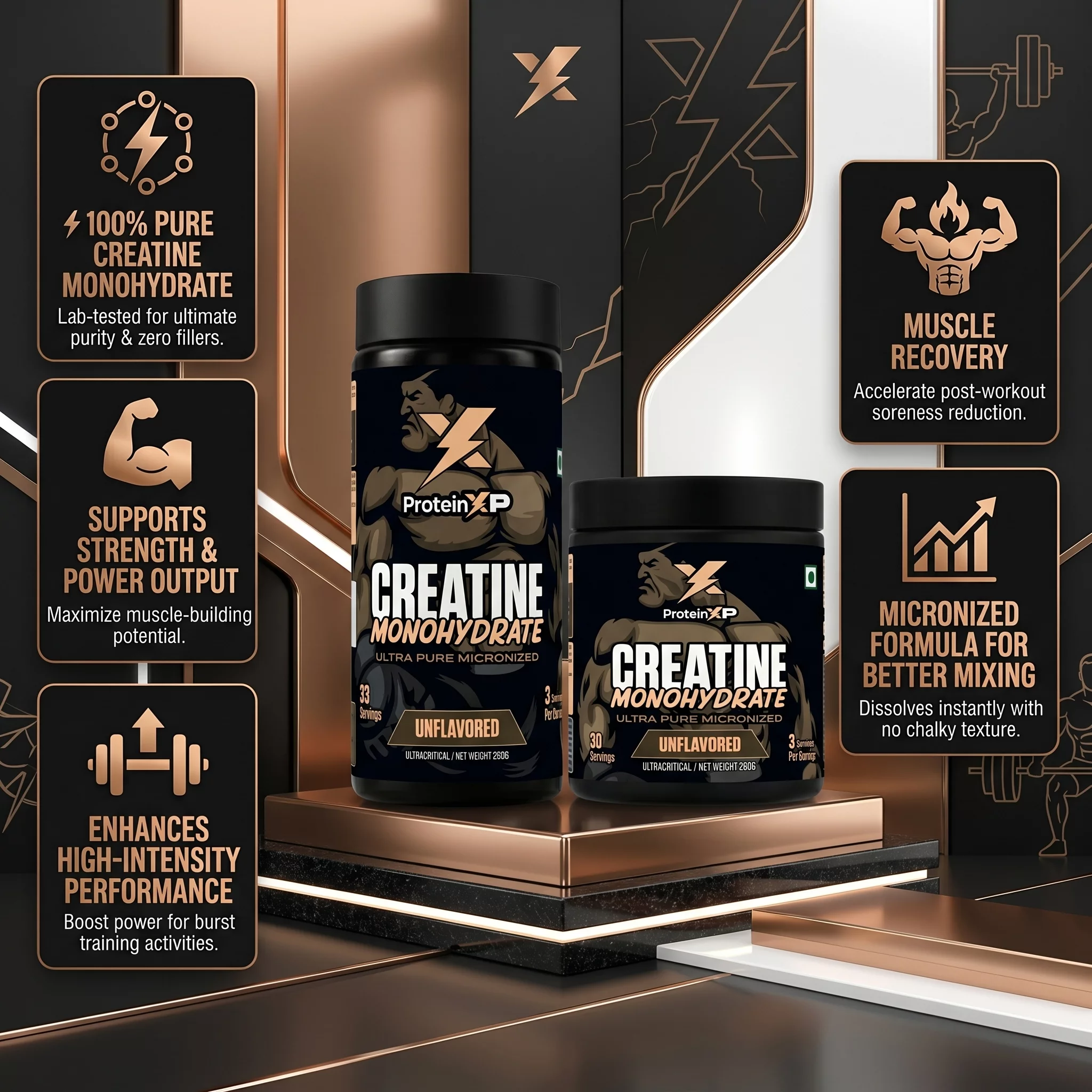 Creatine Monohydrate-Unflavoured in Bengaluru product image