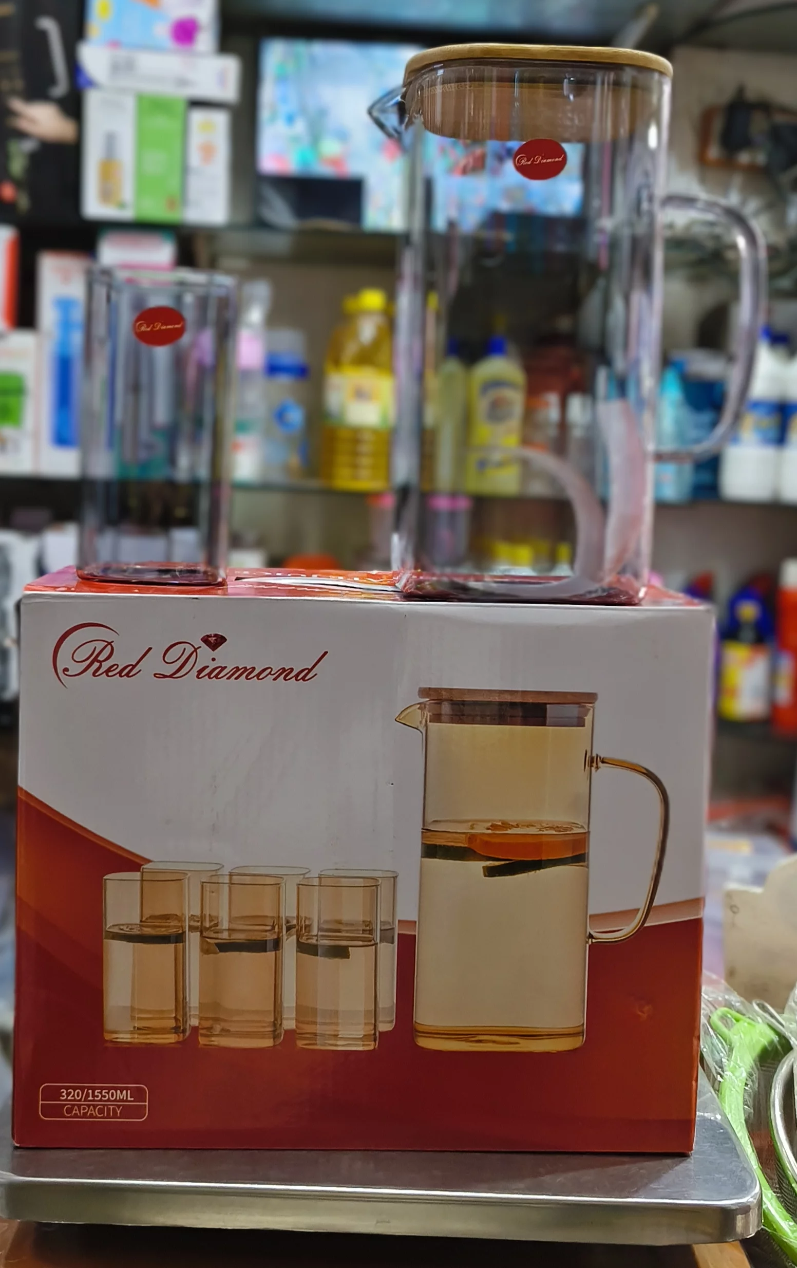 Jug+6gilsah Set in Laksar | Mahadev 99 Store product image
