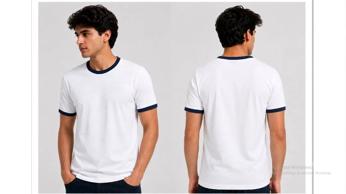 Custom printed Round Neck T Shirt in Greater Noida | GANGWAR PRINTING