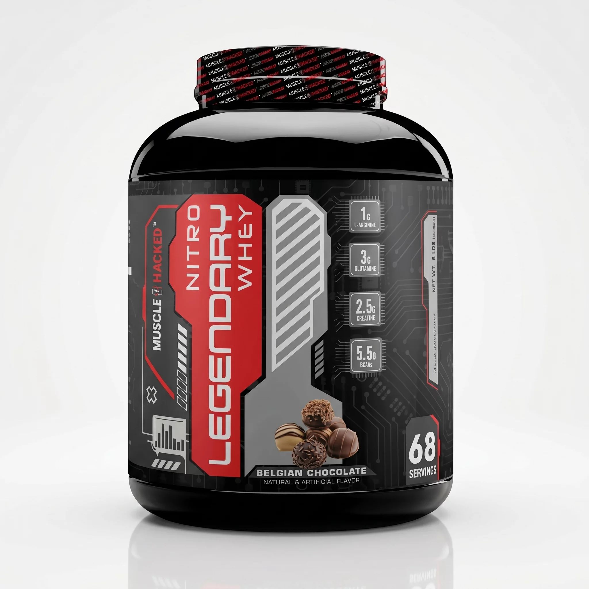 NITRO LEGENDARY WHEY-BELGIUN CHOCOLATE product image