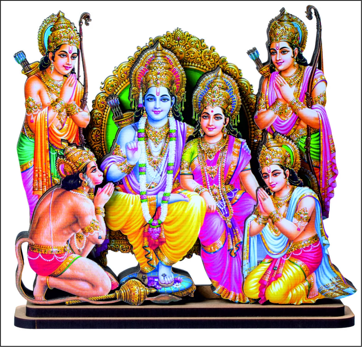 MDF Ramdarbar Photo Stand in SURAT product image