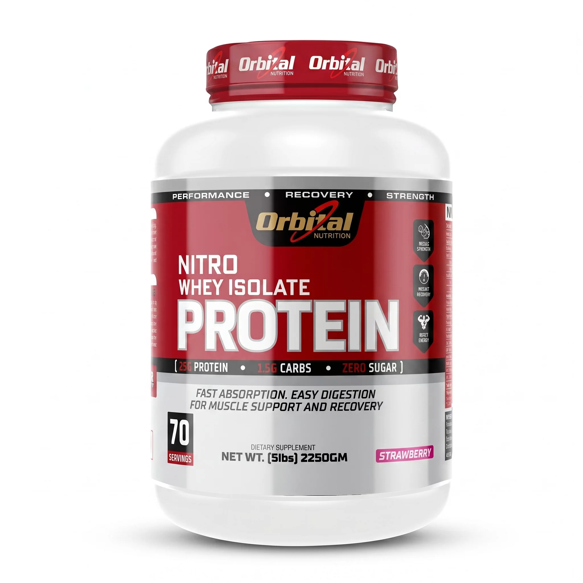 NITRO WHEY ISOLATE PRO-STRAWBERRY in Bengaluru product image