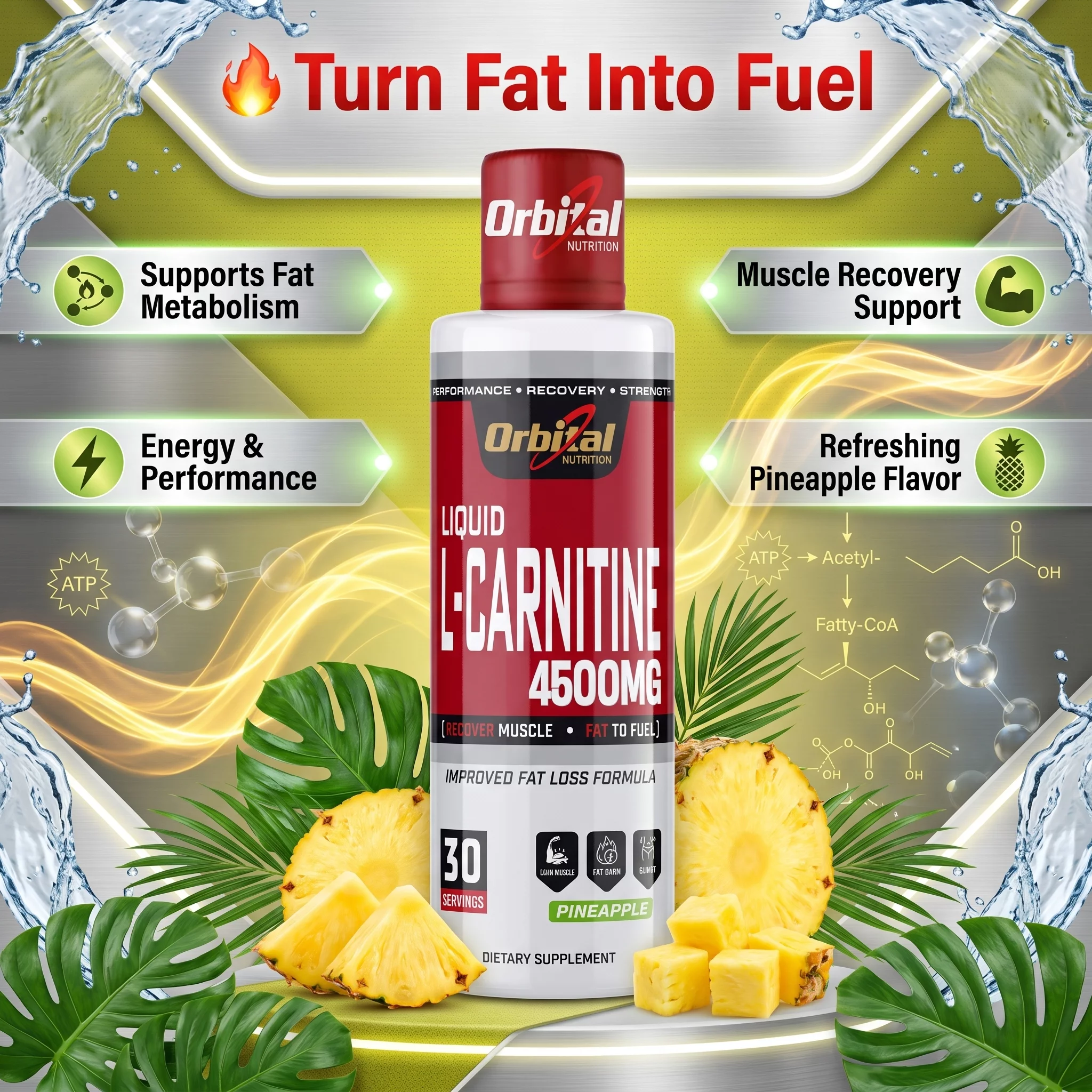LIQUID L-CARNITINE 4500 MG in Bengaluru | Integrity Square product image