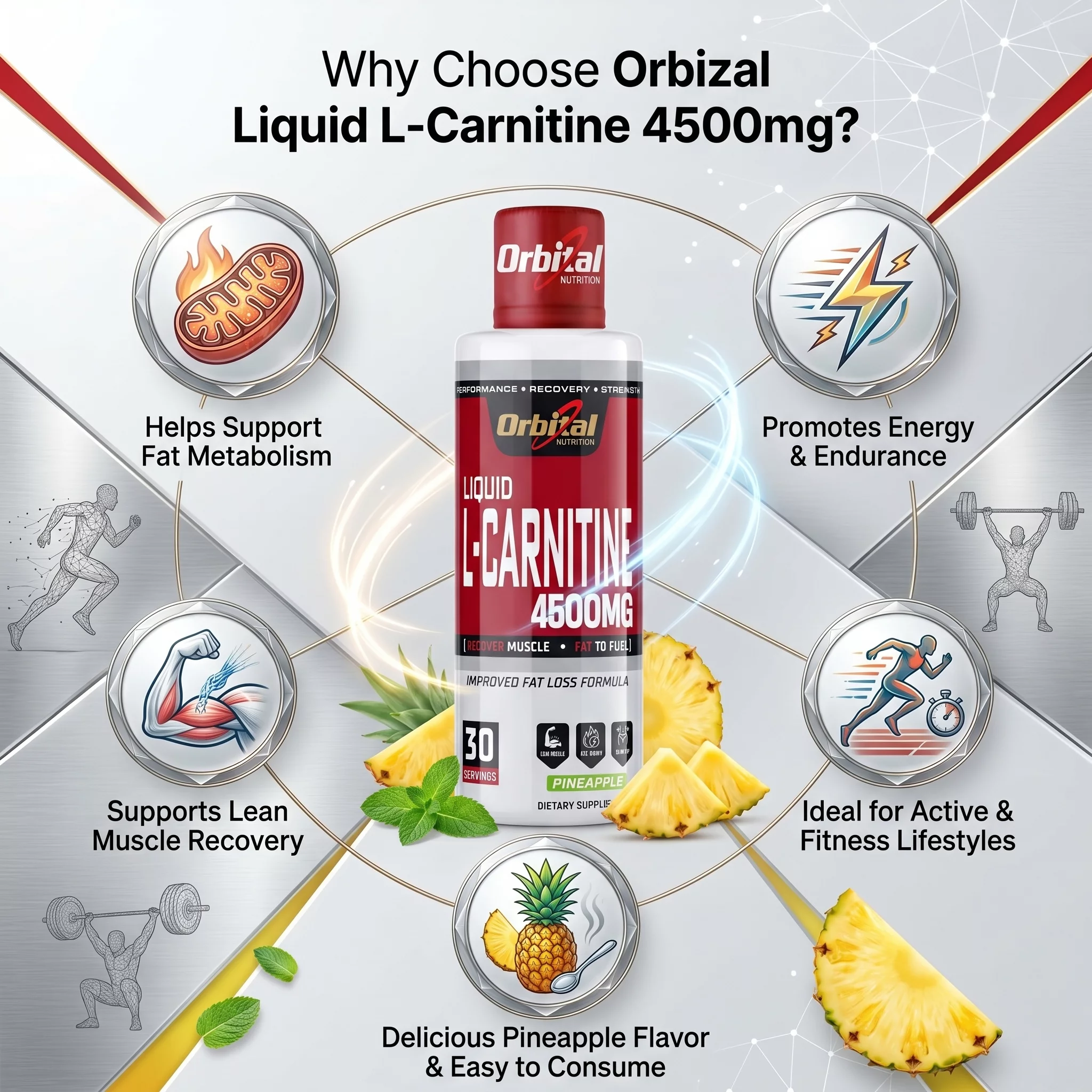 LIQUID L-CARNITINE 4500 MG in Bengaluru | Integrity Square product image