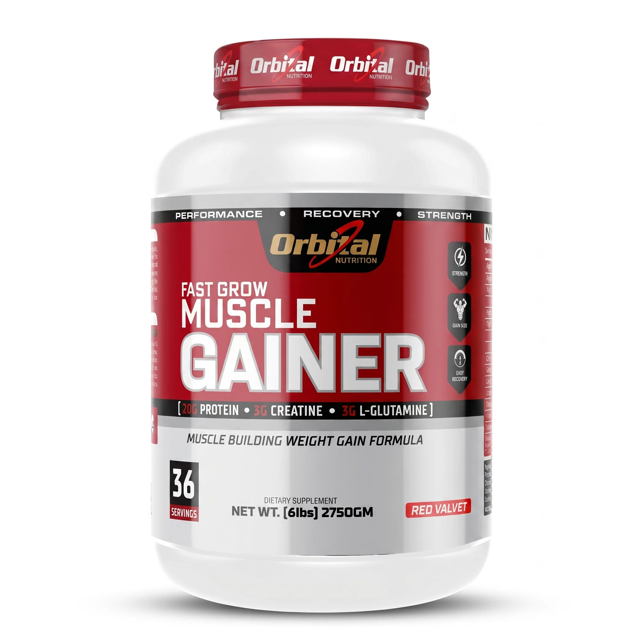 Fast Grow Muscle Gainer-Red Velvet in Bengaluru product image