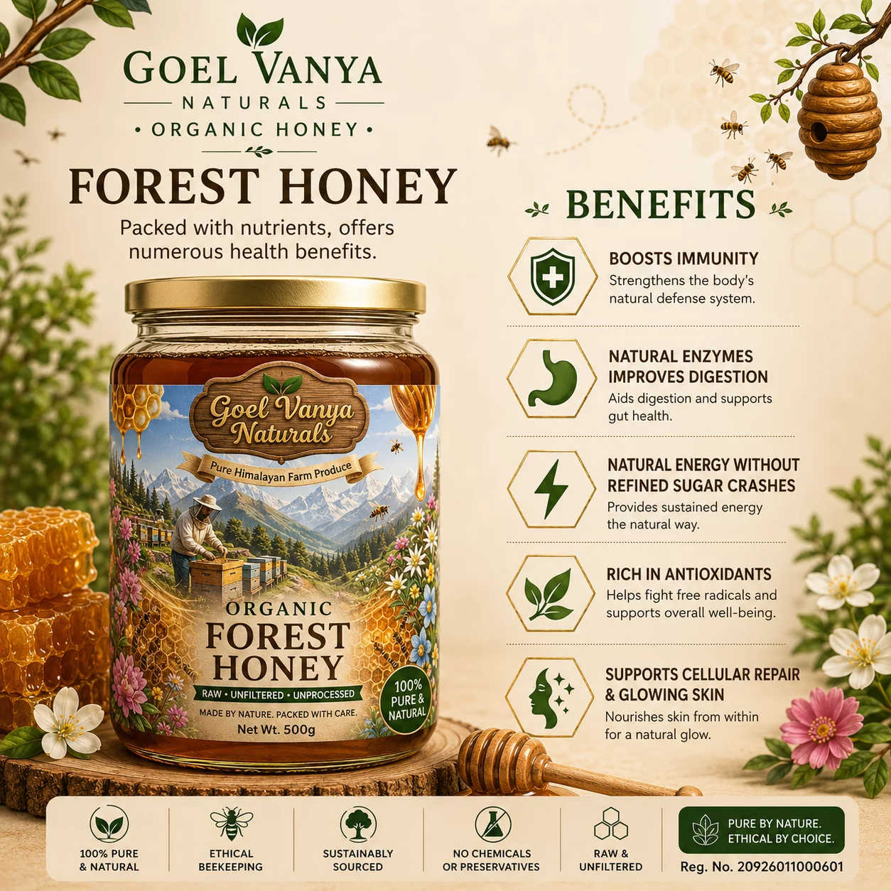 Forest Honey | Goel Vanya Naturals product image