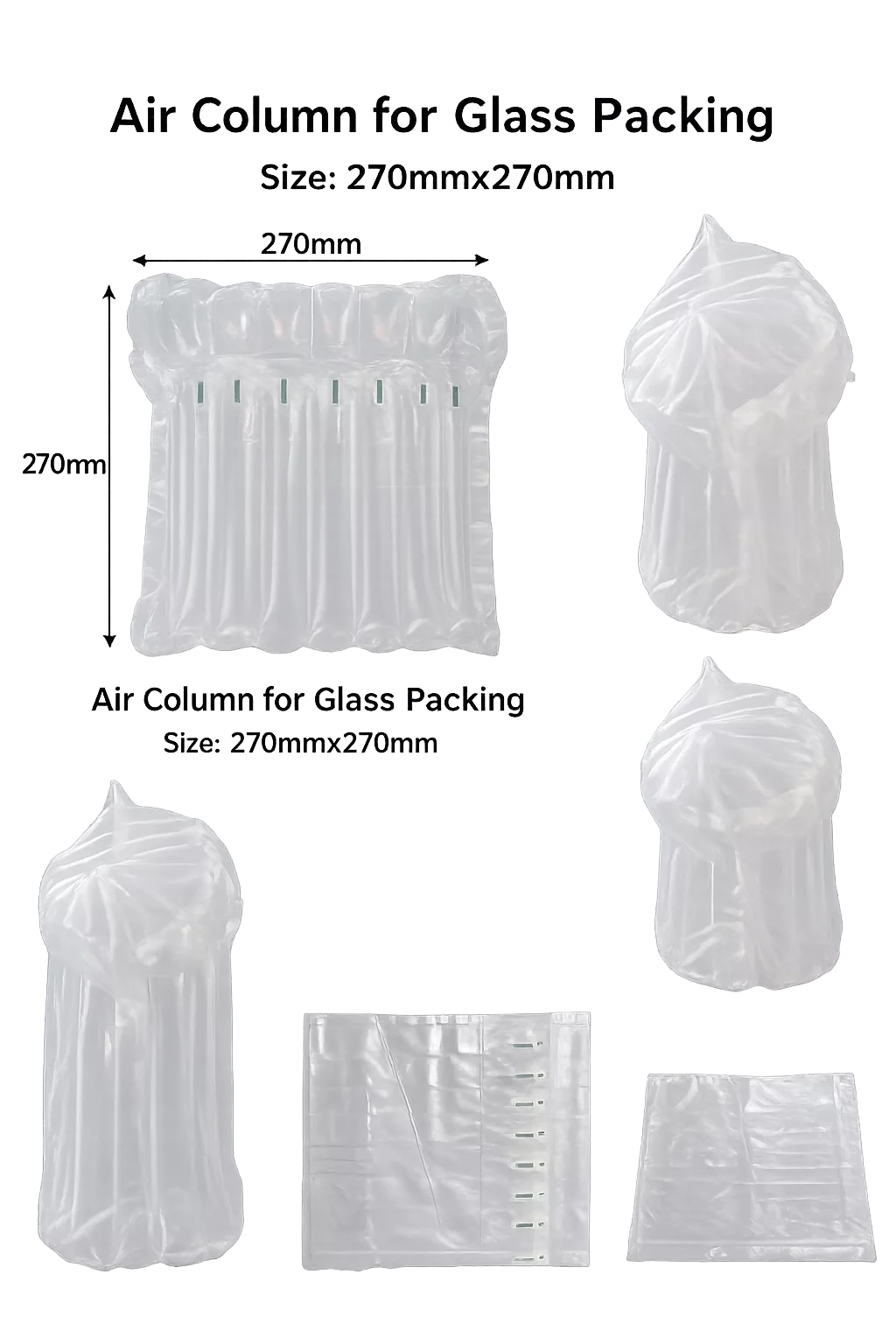 Inflatable Air Column Bag 270x270mm in Solan Goel Vanya Naturals Flat No A-2, New Kashish Apartments Tank Road