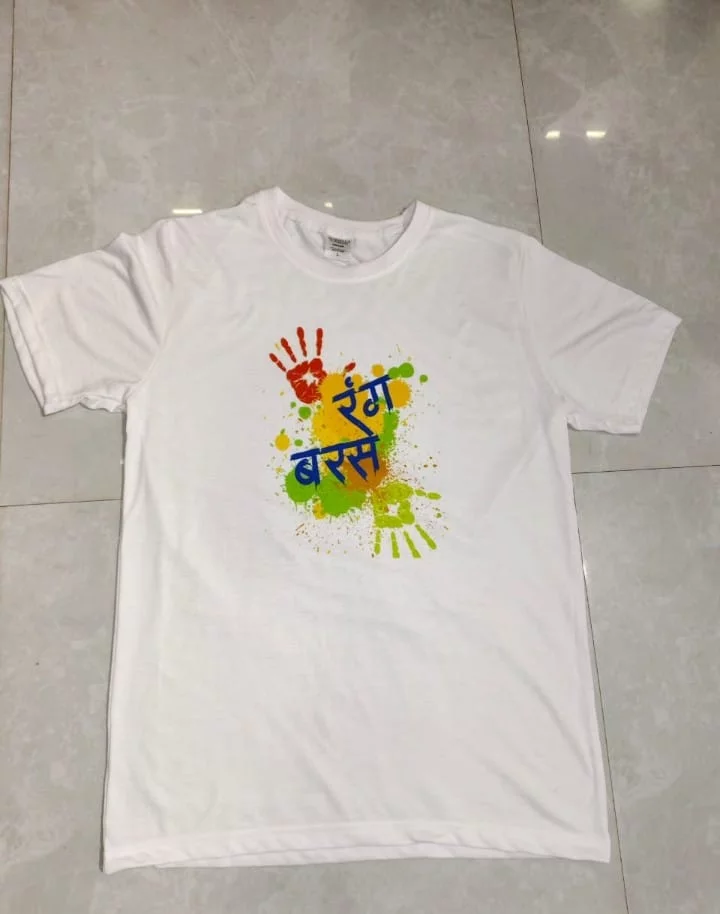 Holi T Shirt in Greater Noida | GANGWAR PRINTING