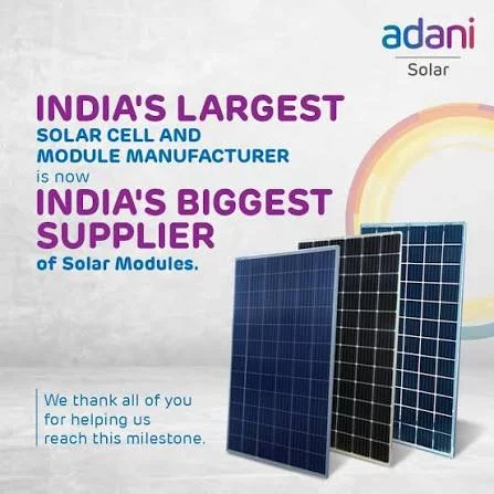 Adani 3kW Solar Panels