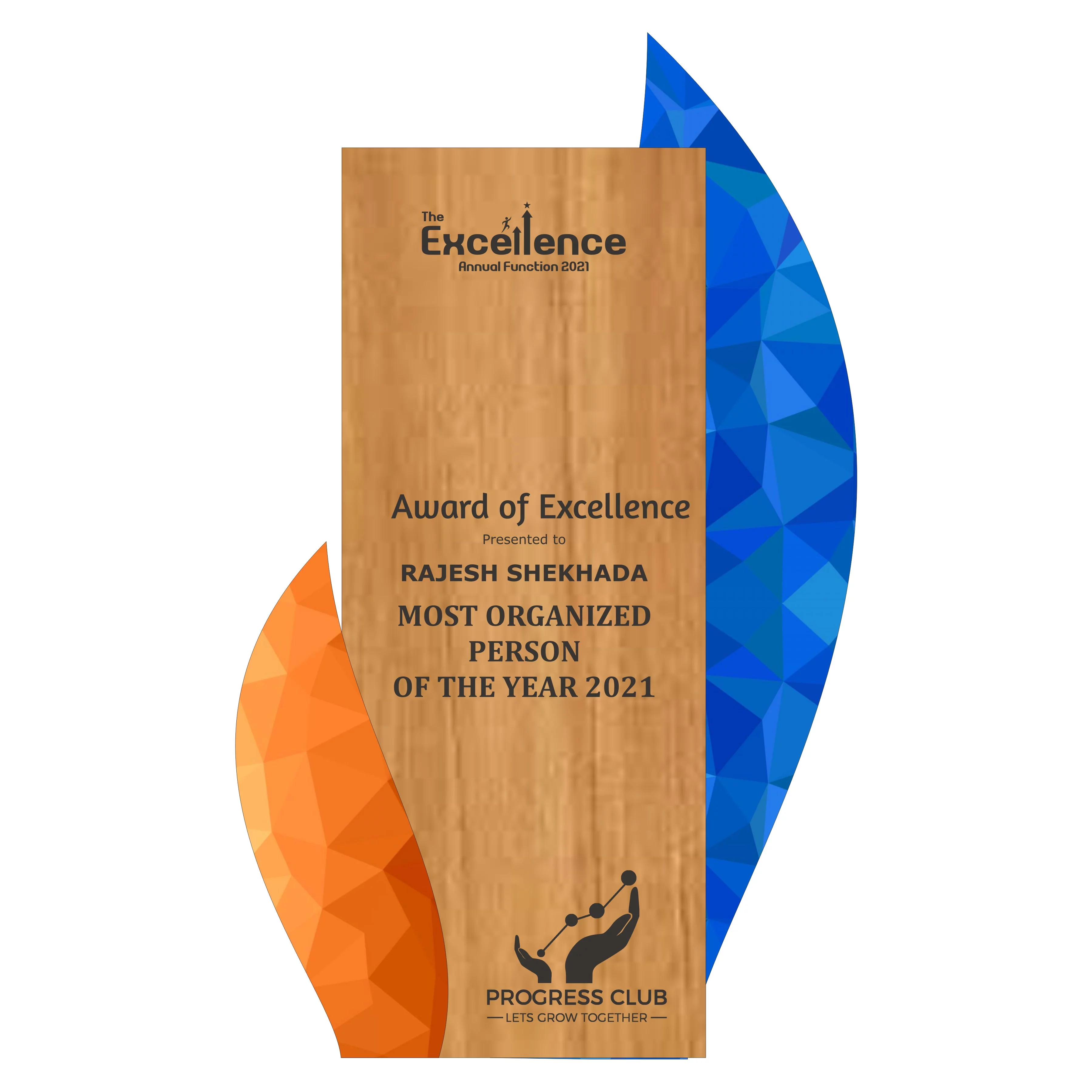 Wooden Trophy