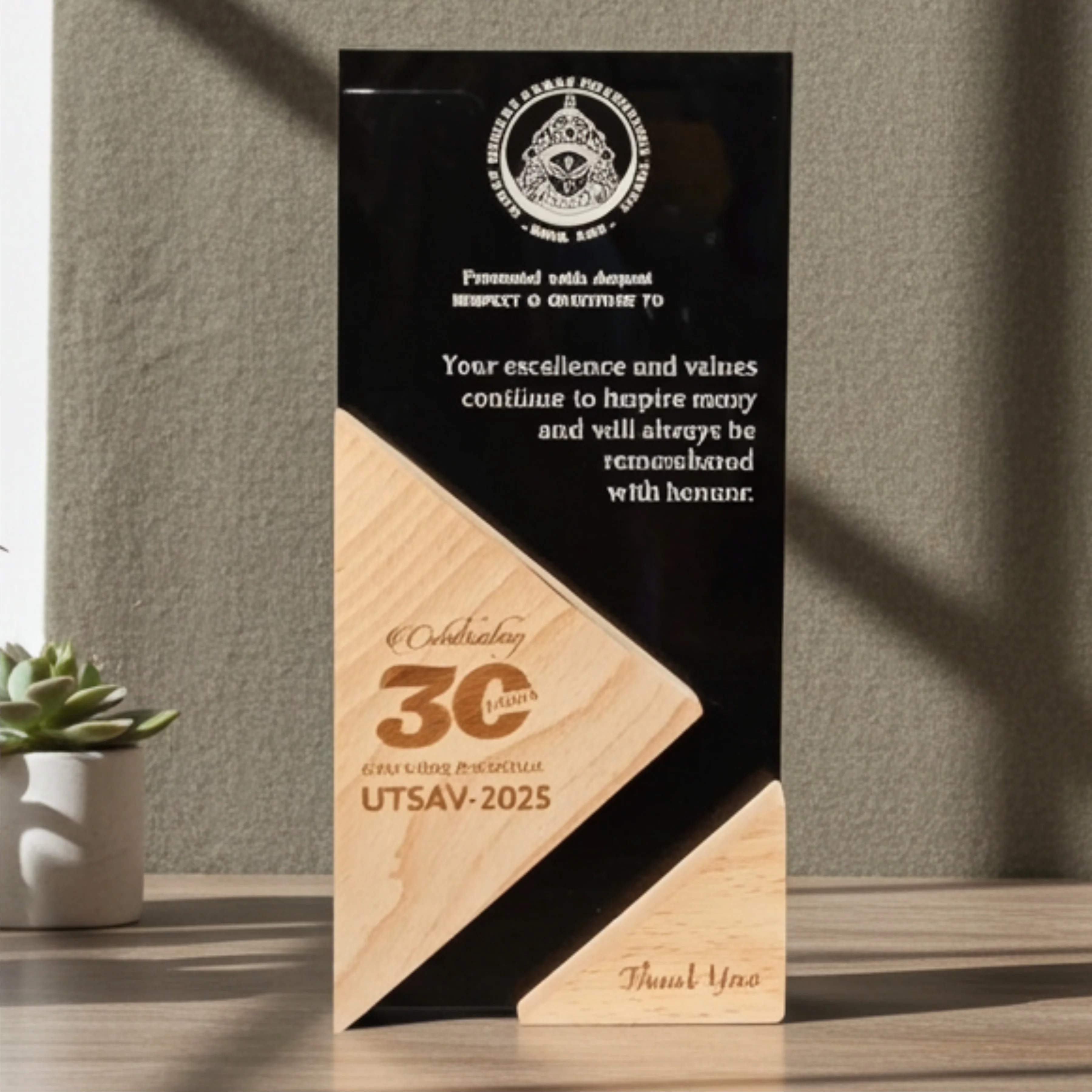 Award Plaque Star Awards and Custom Trophy