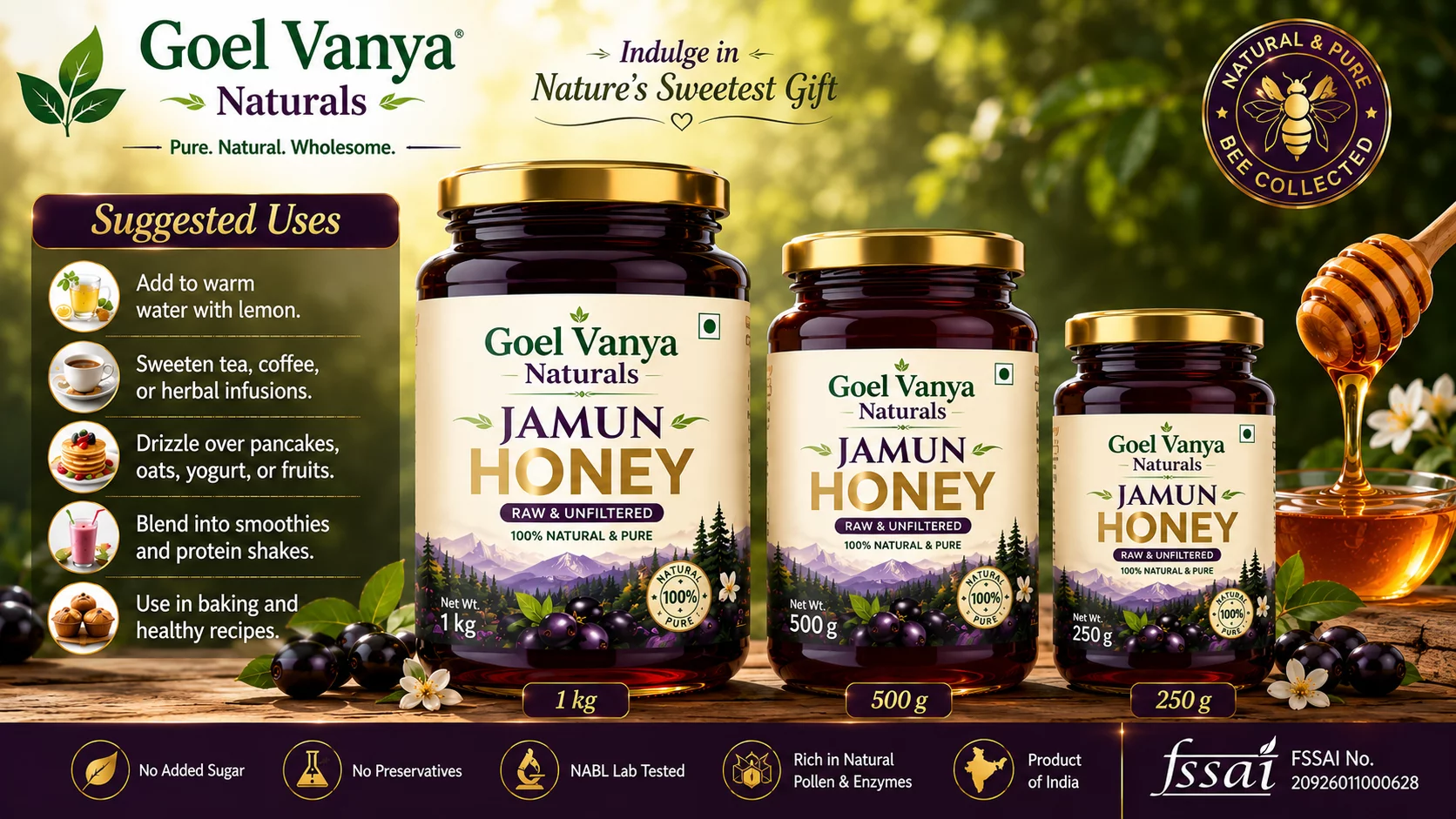 Jamun Honey 250gr