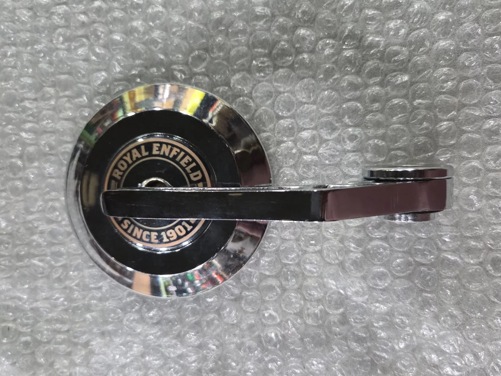 RE Bar End Mirror with Chrome TN36 FRIENDS AUTO ACCESSORIES TN36 Friends Bike Accessories 504 , Mysore Trunk Road North Sathyamangalam, Erode District , TAMIL NADU 638402 India