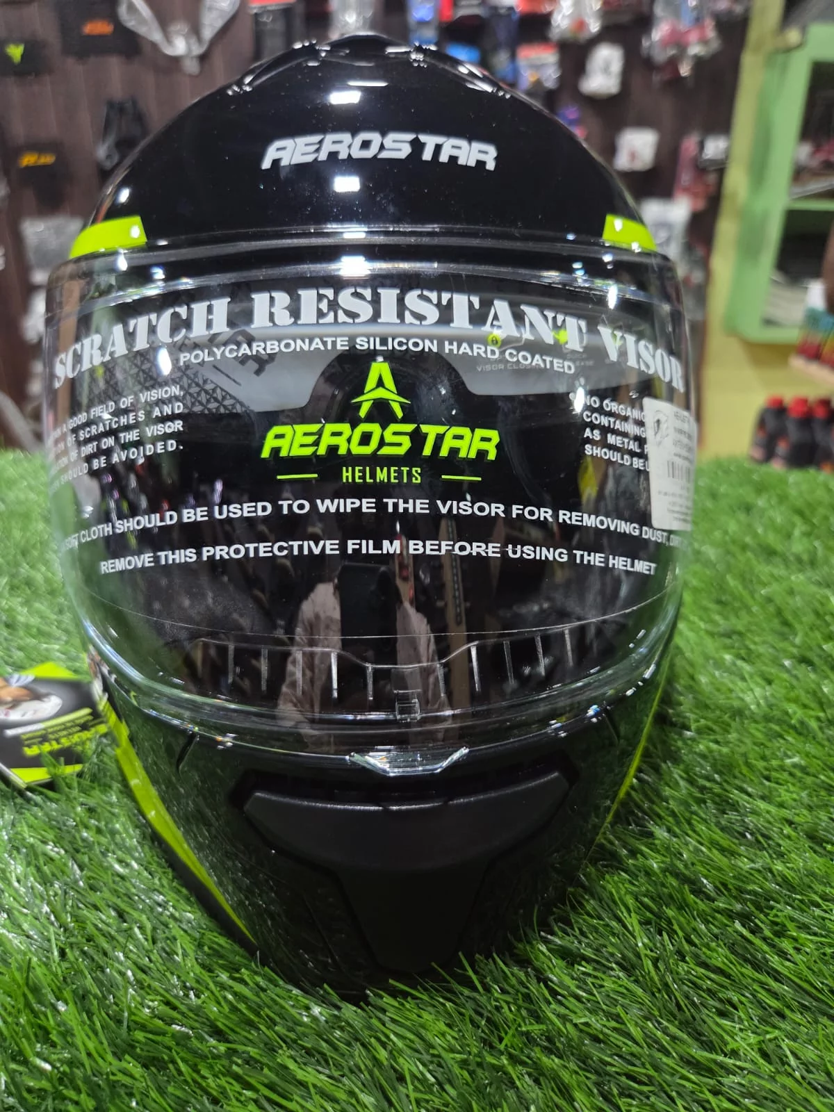 AEROSTAR HELMETS AXTER MODEL TN36 FRIENDS AUTO ACCESSORIES TN36 Friends Bike Accessories 504 , Mysore Trunk Road North Sathyamangalam, Erode District , TAMIL NADU 638402 India