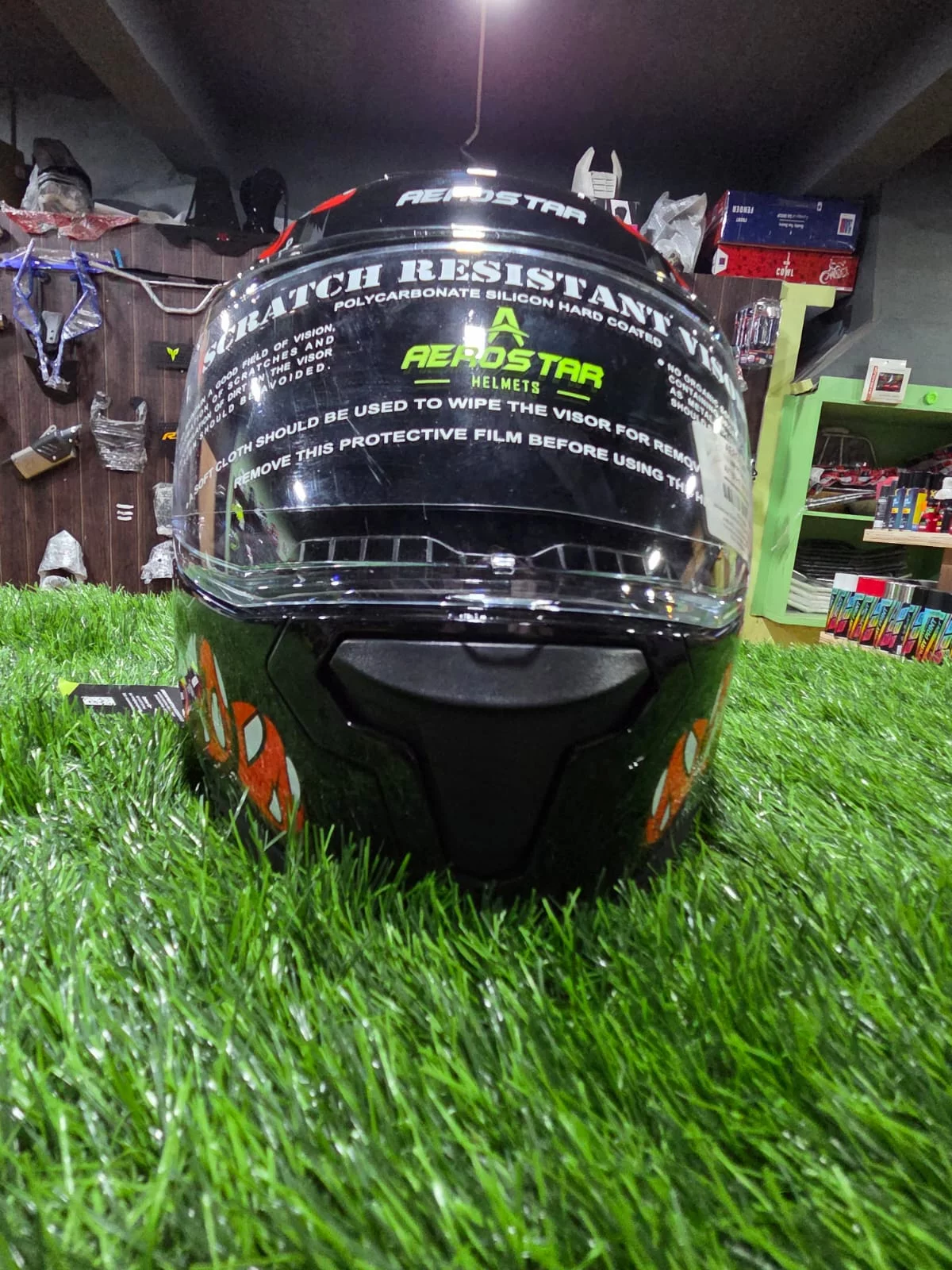 AEROSTAR HELMETS AXTER MODEL TN36 FRIENDS AUTO ACCESSORIES TN36 Friends Bike Accessories 504 , Mysore Trunk Road North Sathyamangalam, Erode District , TAMIL NADU 638402 India