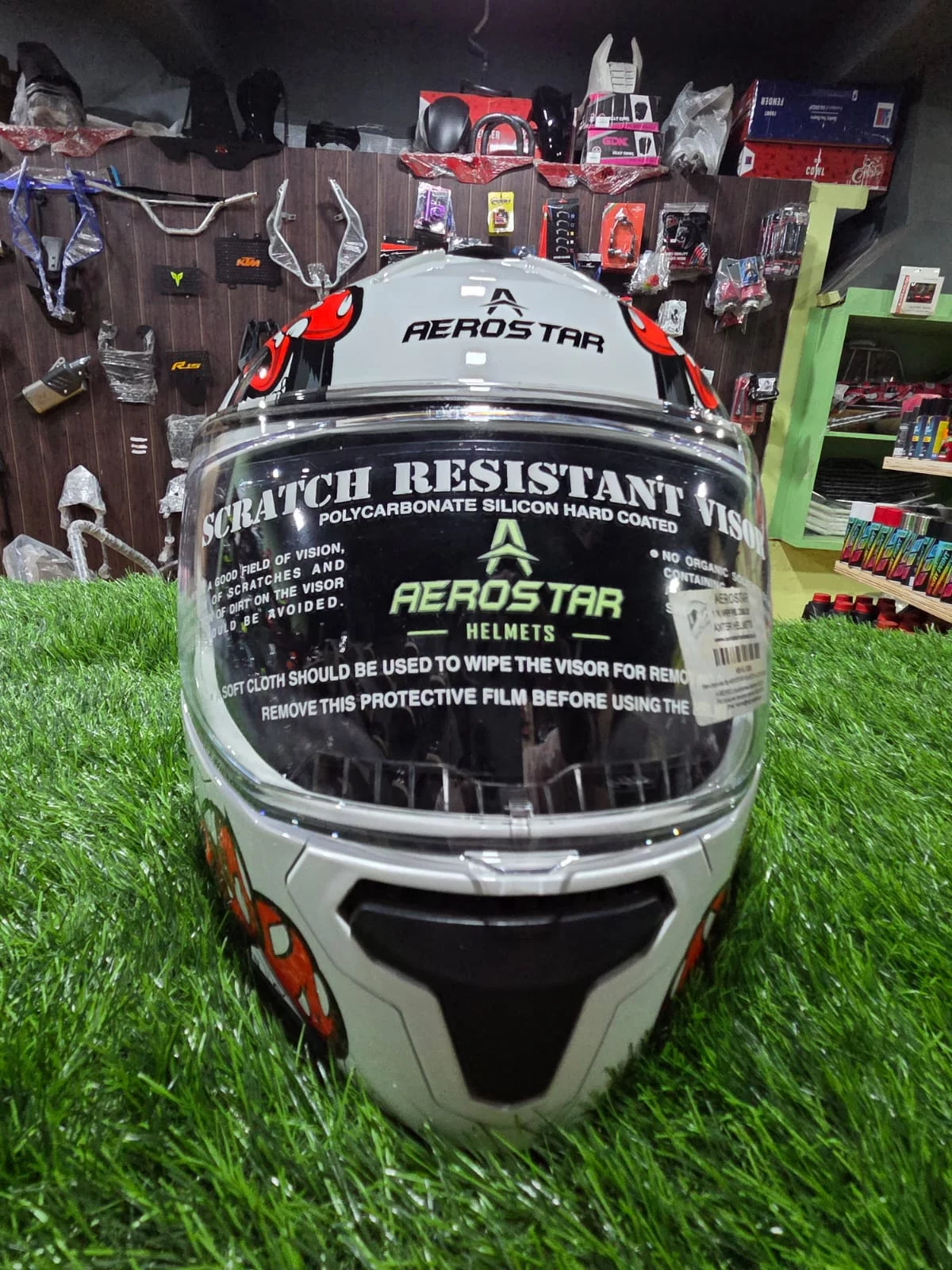 AEROSTAR HELMETS AXTER MODEL TN36 FRIENDS AUTO ACCESSORIES TN36 Friends Bike Accessories 504 , Mysore Trunk Road North Sathyamangalam, Erode District , TAMIL NADU 638402 India