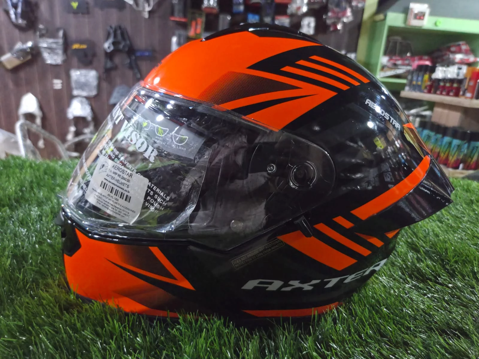 AEROSTAR HELMETS AXTER MODEL TN36 FRIENDS AUTO ACCESSORIES TN36 Friends Bike Accessories 504 , Mysore Trunk Road North Sathyamangalam, Erode District , TAMIL NADU 638402 India