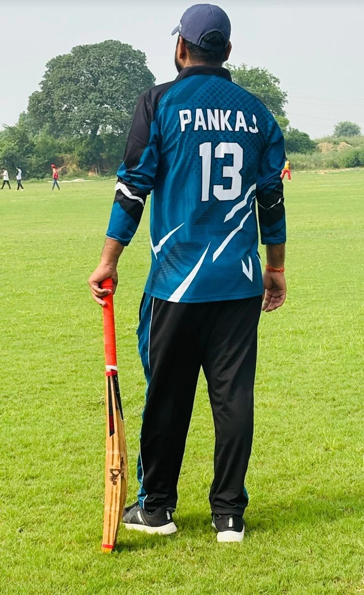 Full Sublimation Cricket Team Dress Kit Jquerd Fabric