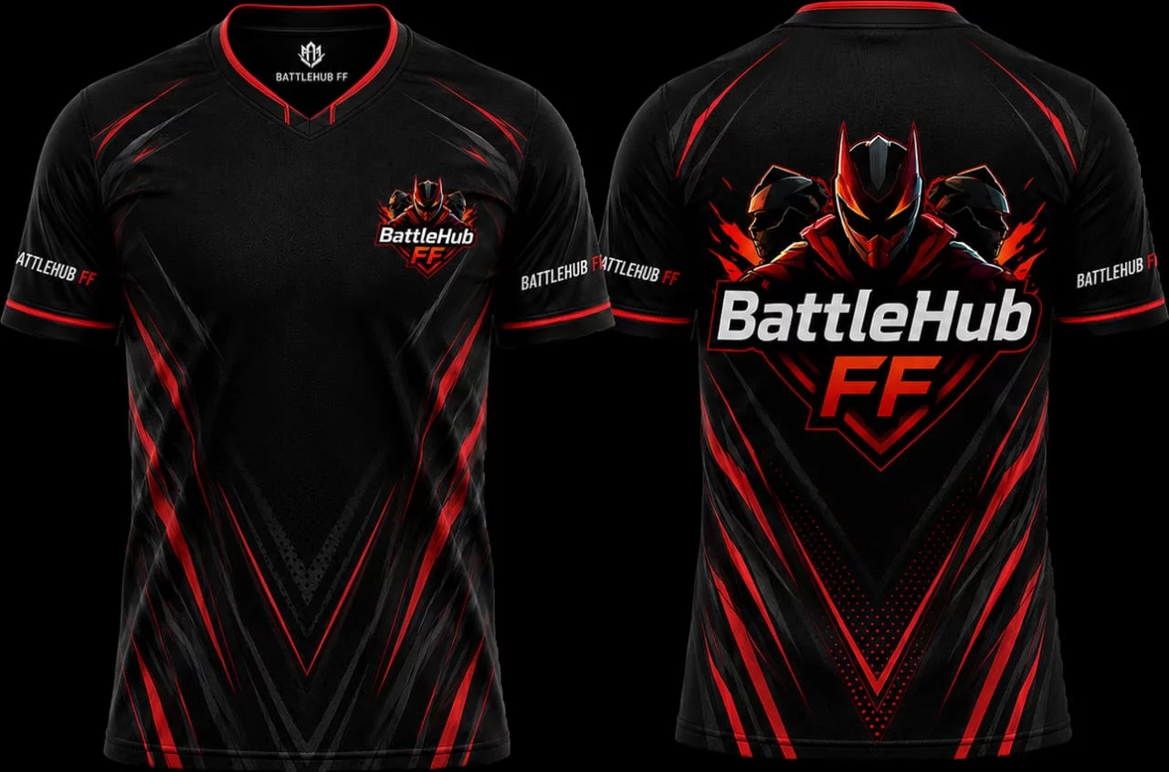 Free Fire Custom Jersey
